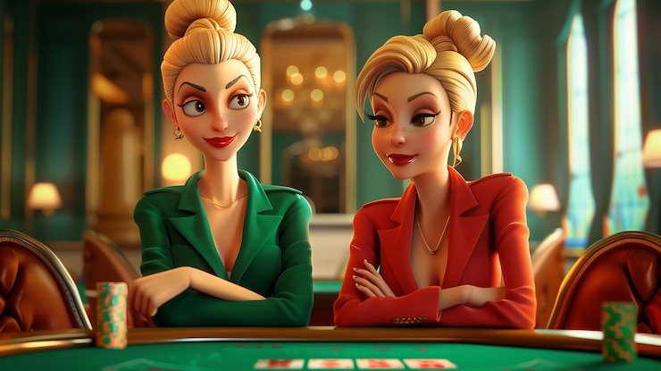 Studio dealer langsung Lightning Baccarat semut togel dengan kamera multi-angle dan teknologi broadcast HD